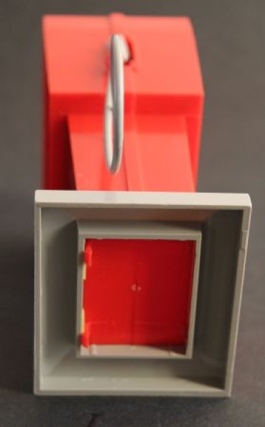 Minol VEB Zapfsäule 1965 Plastik mit Friktionsantrieb (8155)
